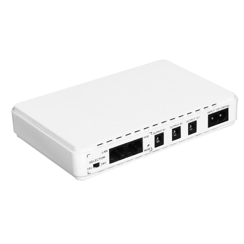 10000mAh UPS 9V 12V DC Uninterruptible Power Supply, Mini UPS Battery Backup