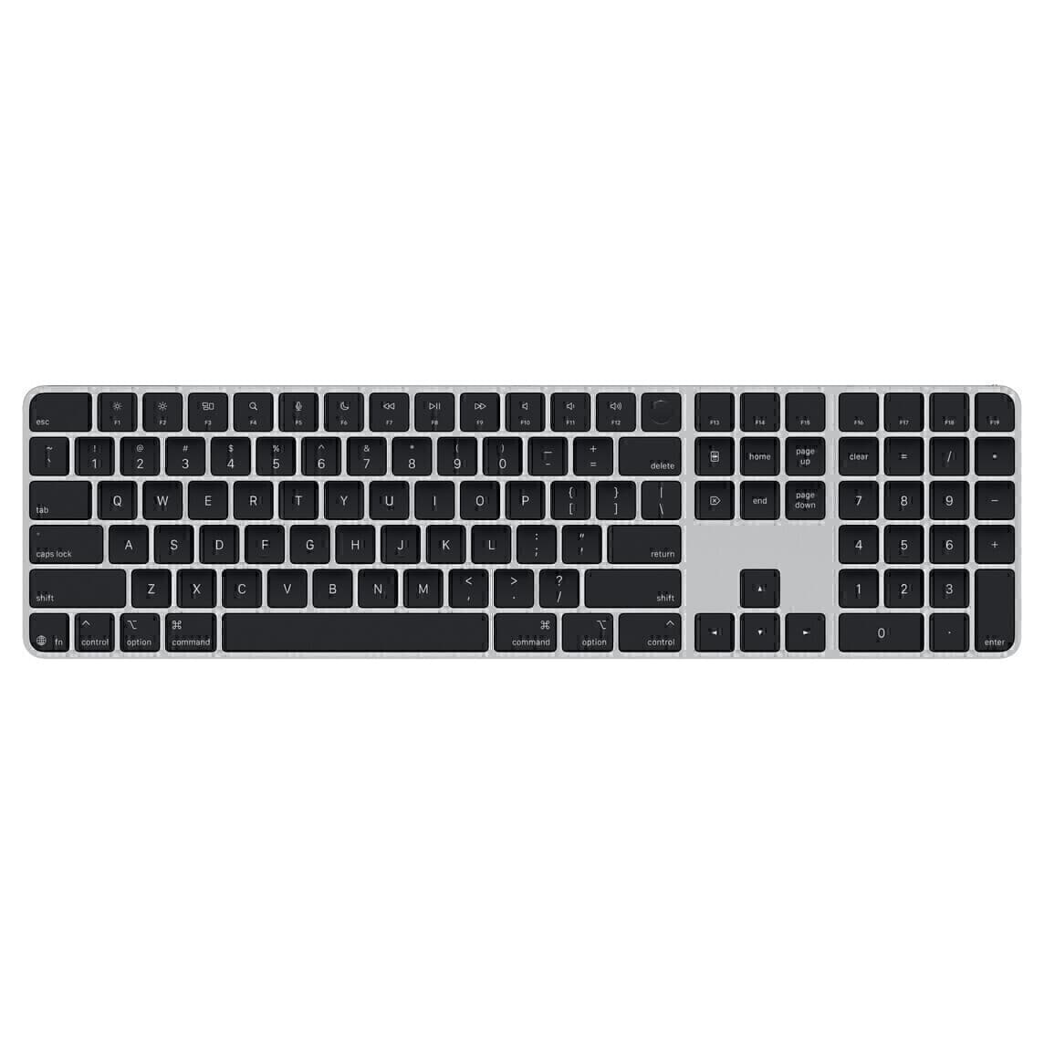 Magic Keyboard with Touch Id & Num Pad Black Mxk83